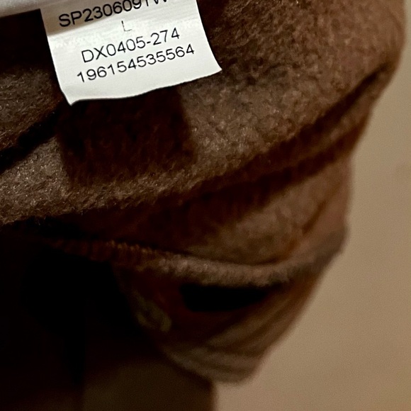 NWOT Jordan Artist Series by Parker Duncan DX0405-274 Brown & Red Joggers - Picture 14 of 16